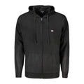 Black Polyamide Men Cardigan