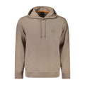Brown Cotton Men's Sweatshirt