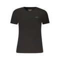 Black Cotton Women's T-Shirt