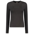 Black Cotton Women's T-Shirt