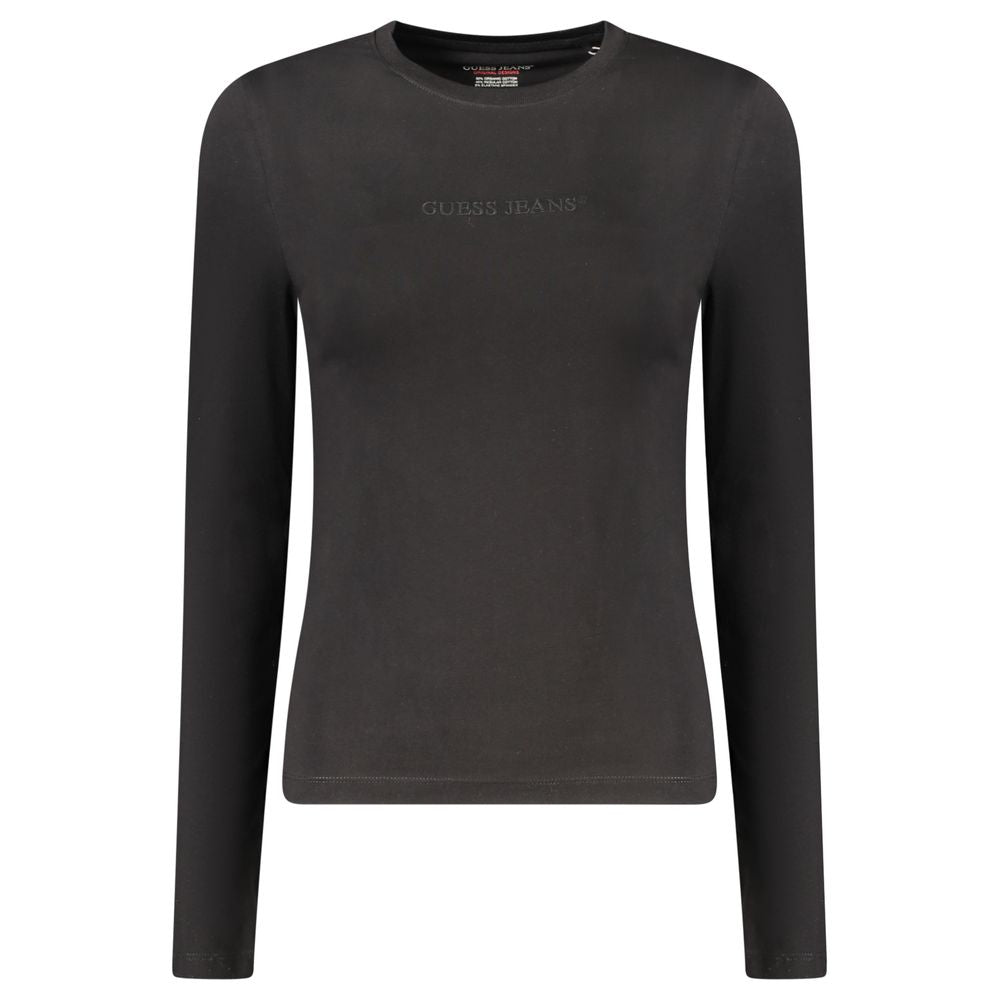 Black Cotton Women's T-Shirt
