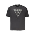 Black Cotton Men's T-Shirt