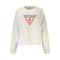 Bianco Cotton Women Sweatshirt