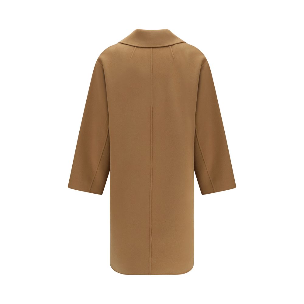 Beige Wool Oves Aries Coat