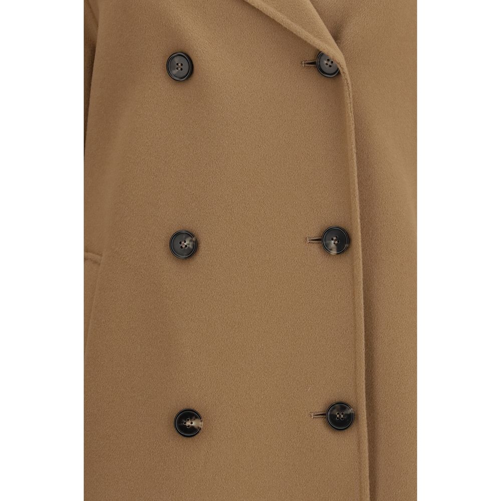 Beige Wool Oves Aries Coat
