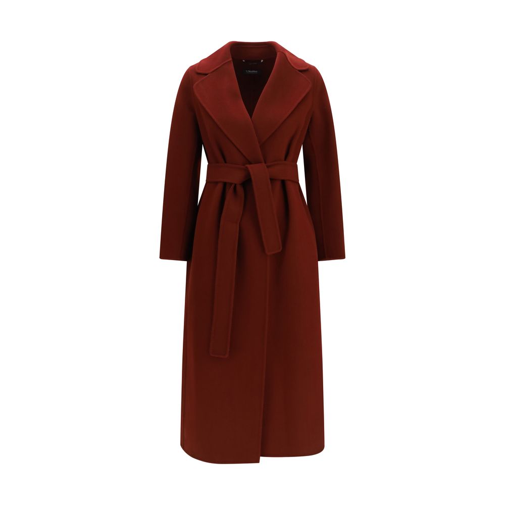 Bordeaux Wool Oves Aries Coat