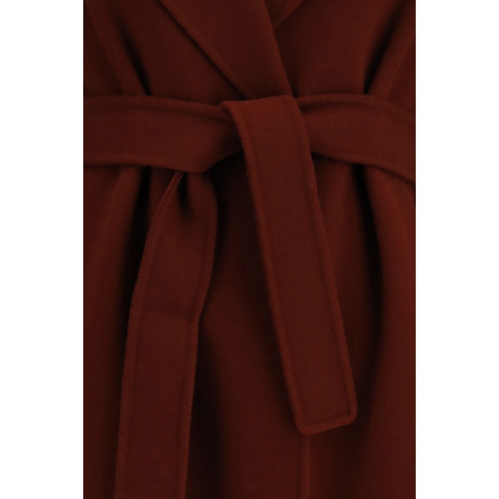 Bordeaux Wool Oves Aries Coat