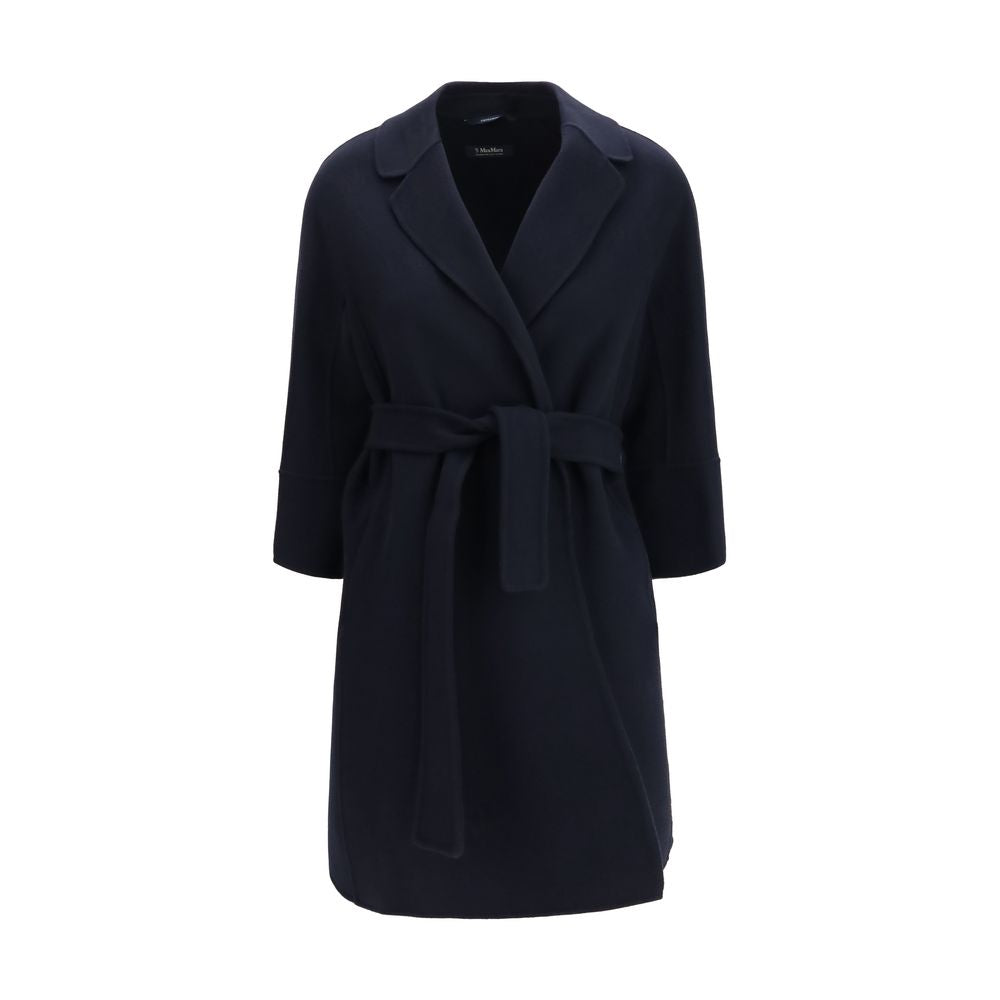 Blue Wool Oves Aries Coat