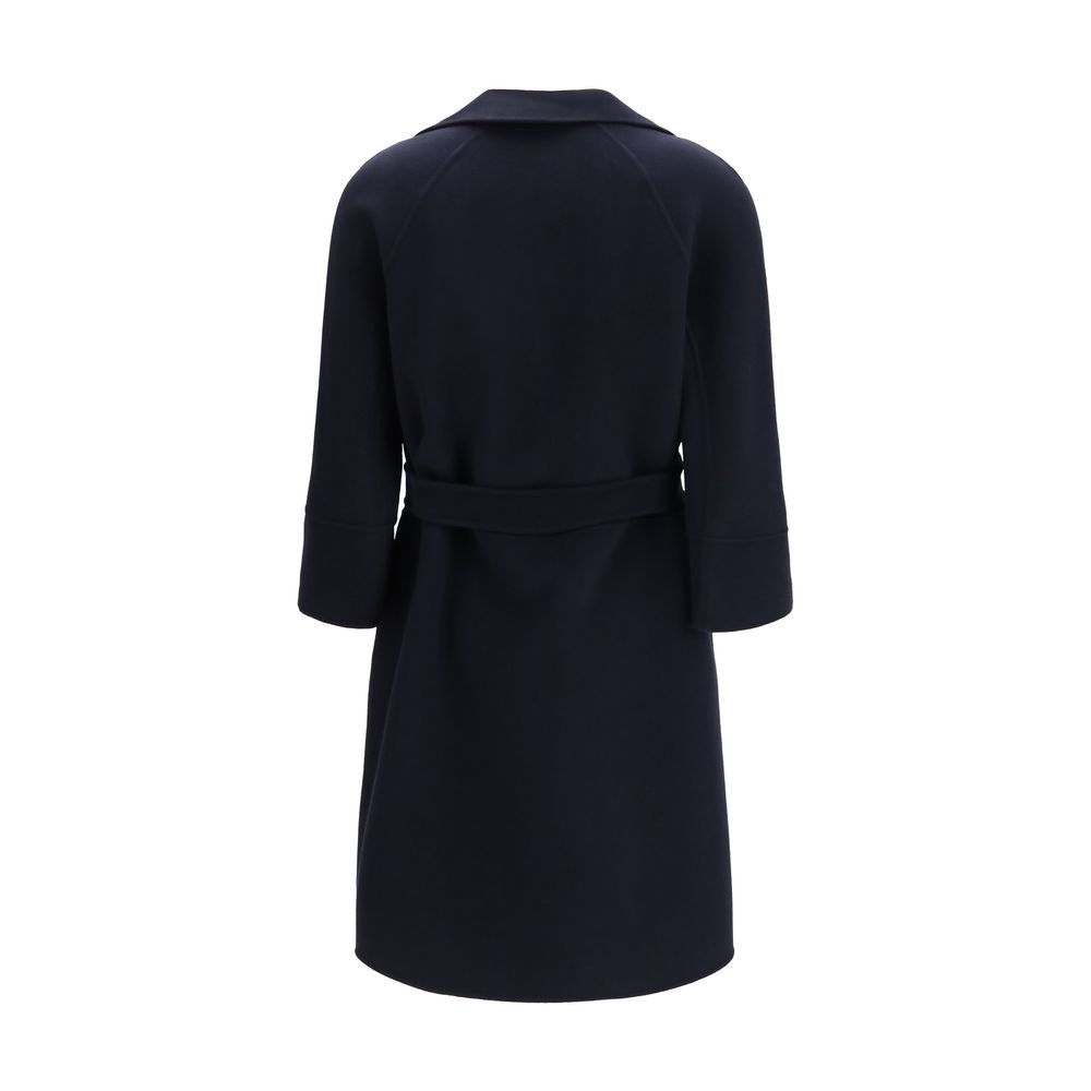 Blue Wool Oves Aries Coat