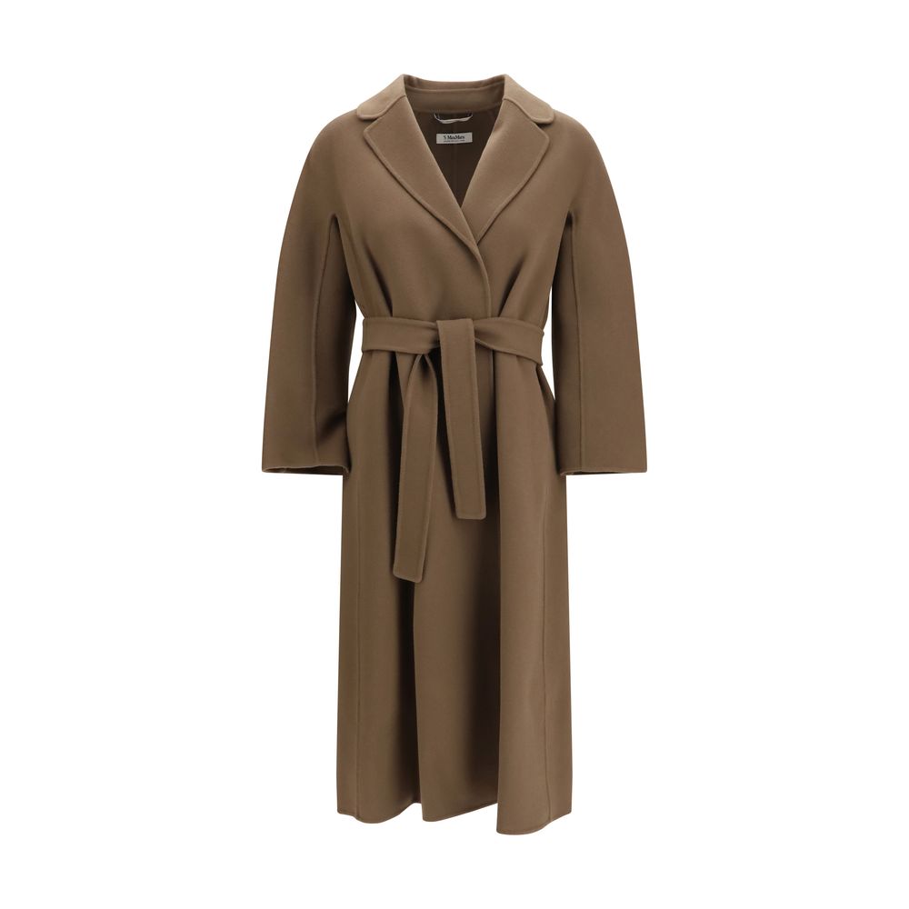 Brown Wool Oves Aries Coat