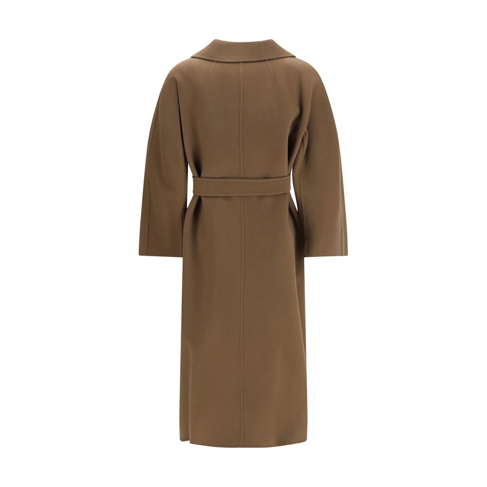 Brown Wool Oves Aries Coat
