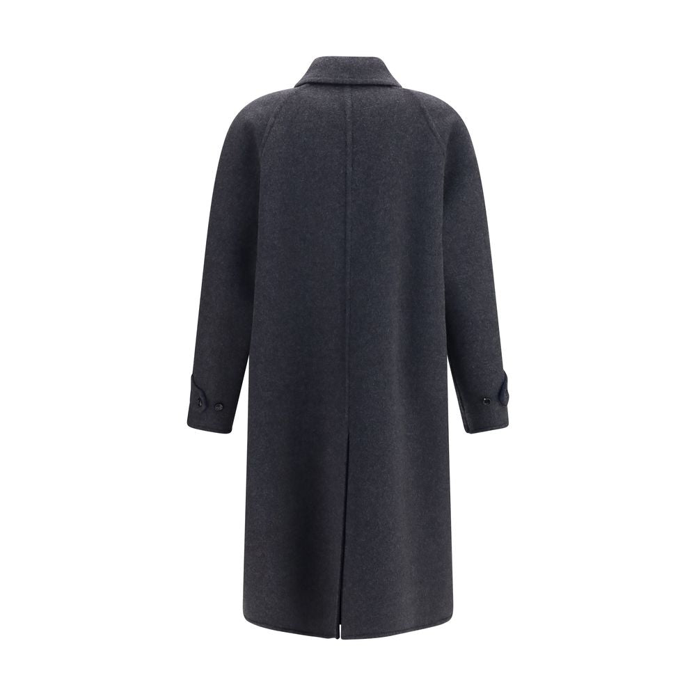 Gray Wool Oves Aries Coat