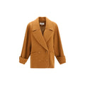 Brown Wool Oves Aries Coat