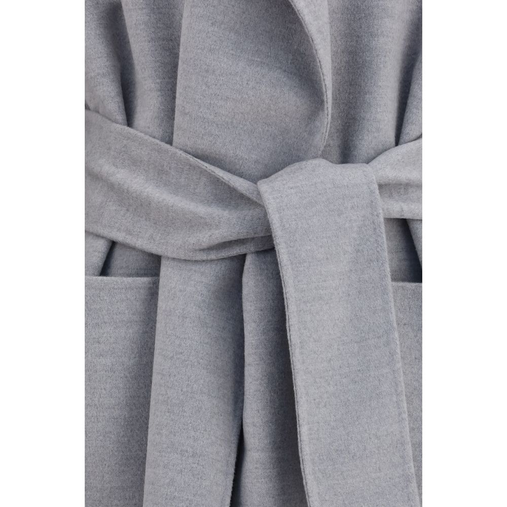Gray Wool Oves Aries Coat