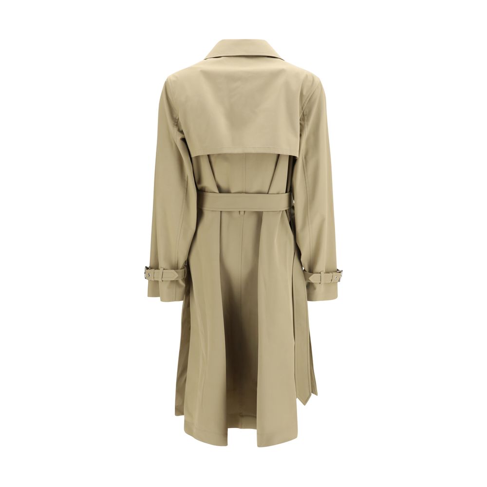 Beige Cotton Coat