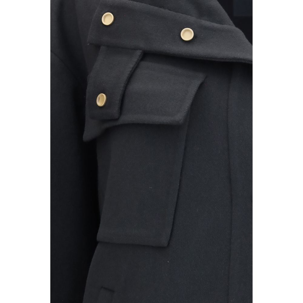 Gray Cashmere Coat