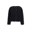 Black Polyester Coat