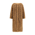 Brown Polyester Coat