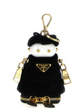 Black Stainless Steel Keychain