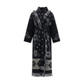 Black Wool Oves Aries Coat