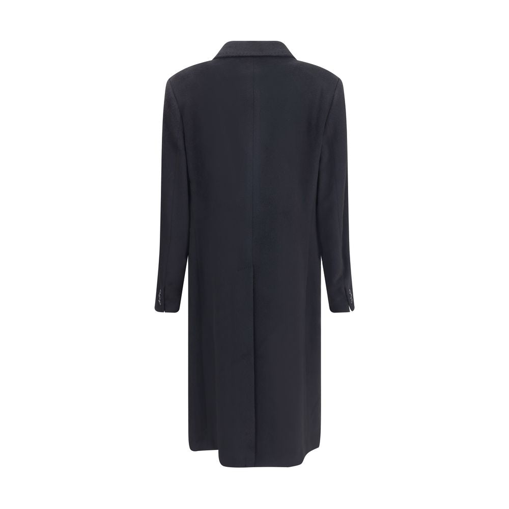 Black Mohair Coat