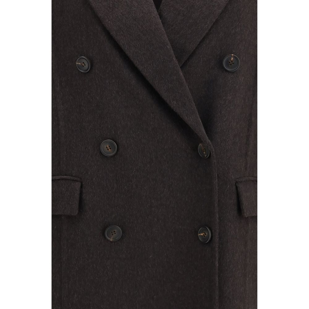 Brown Cashmere Coat