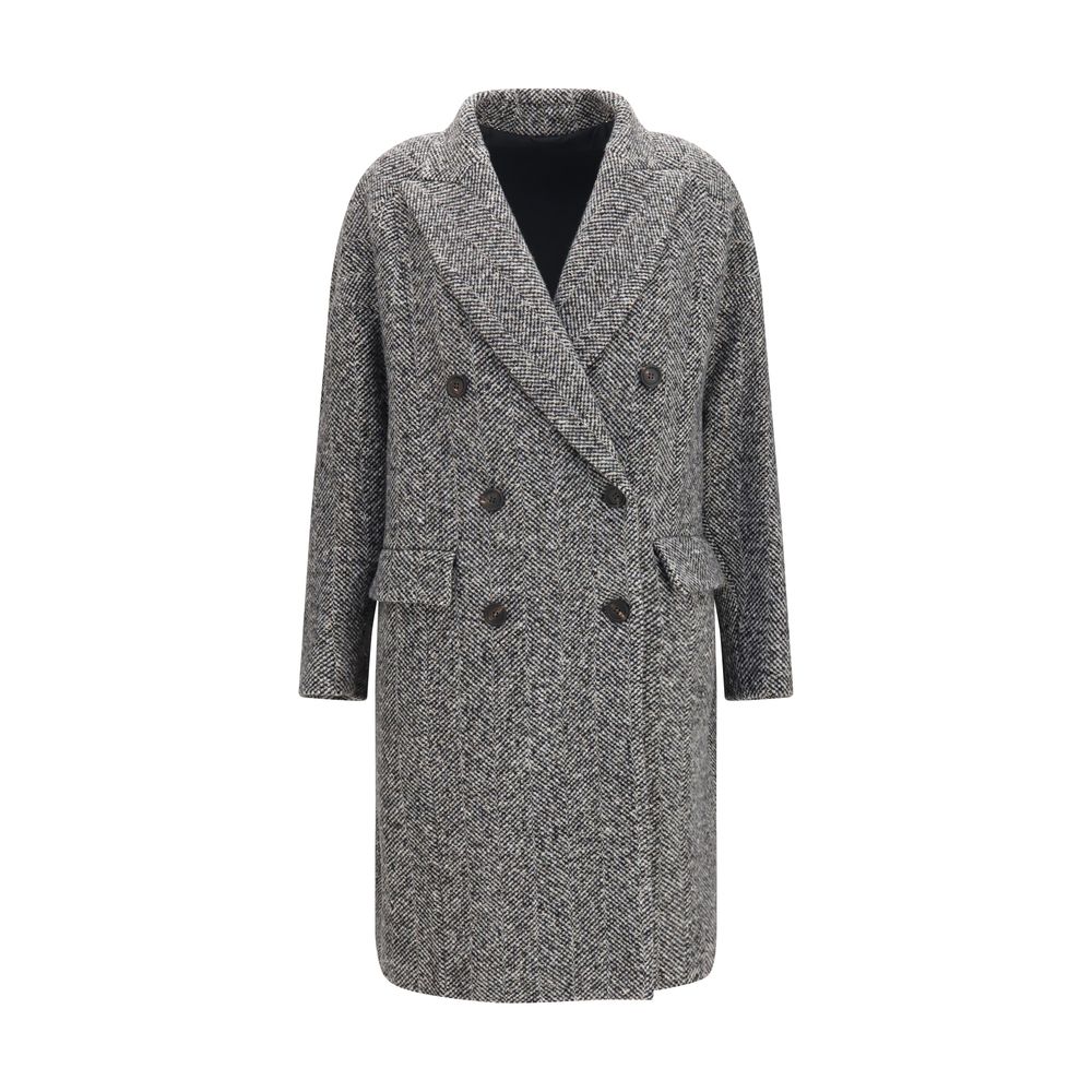 Gray Wool Oves Aries Coat