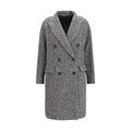 Gray Wool Oves Aries Coat