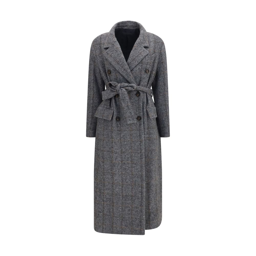 Gray Alpaca Vicugna Pacos Coat