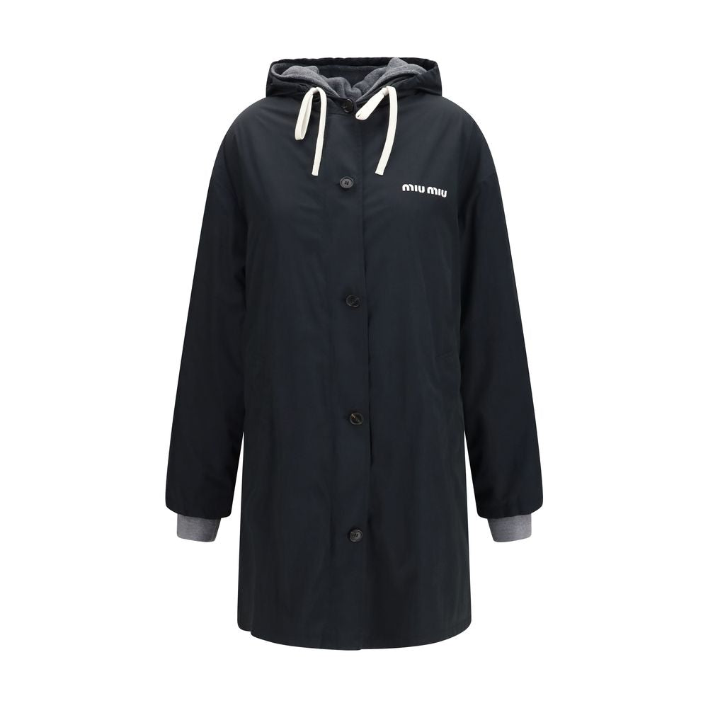 Black Cotton Coat