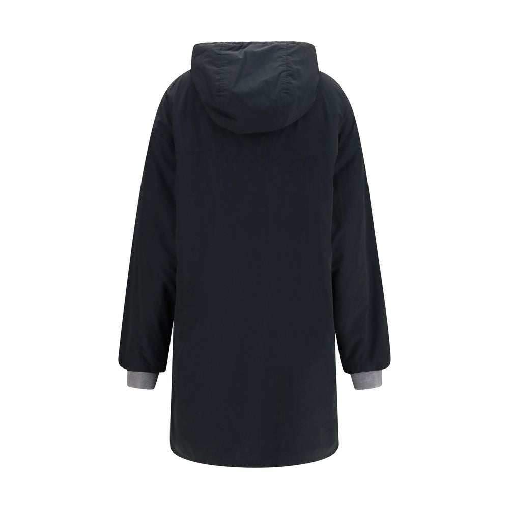 Black Cotton Coat