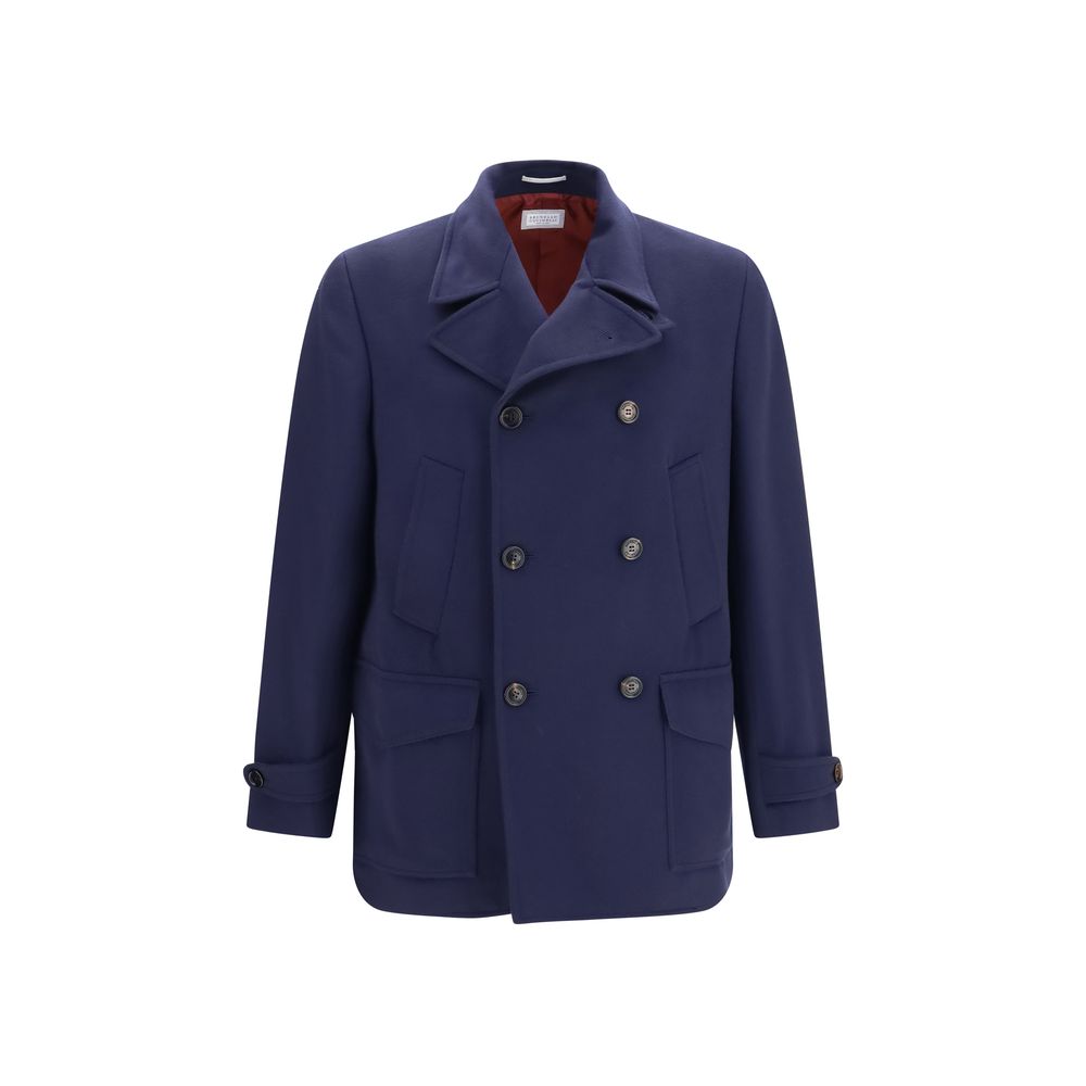 Blue Wool Oves Aries Coat