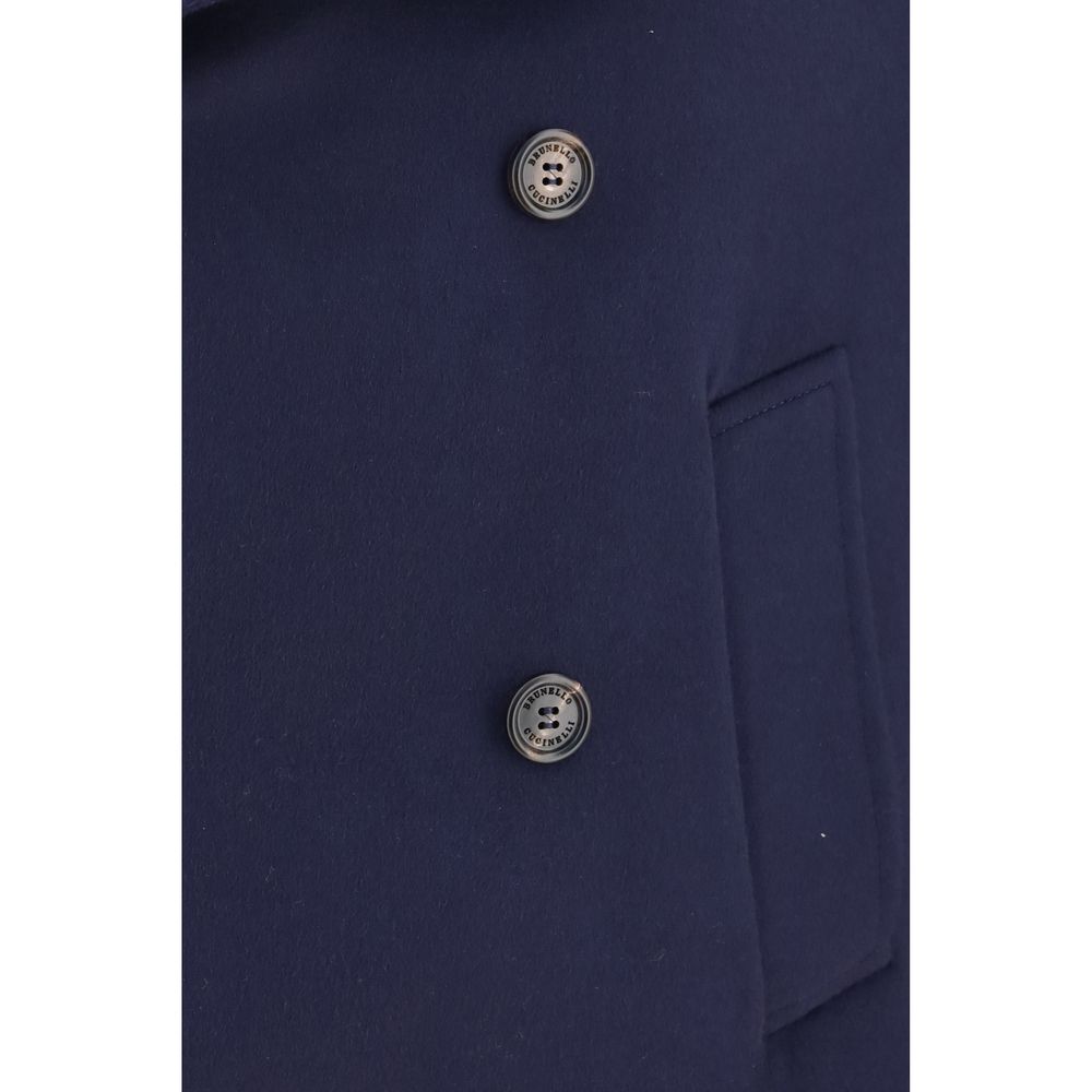 Blue Wool Oves Aries Coat