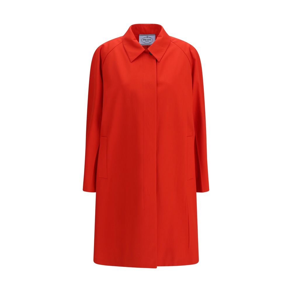 Multicolor Polyester Coat