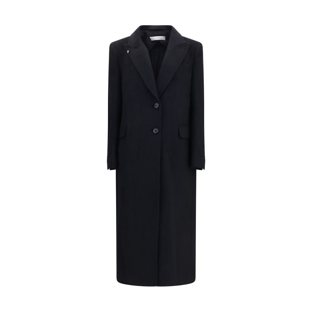 Black Mohair Coat