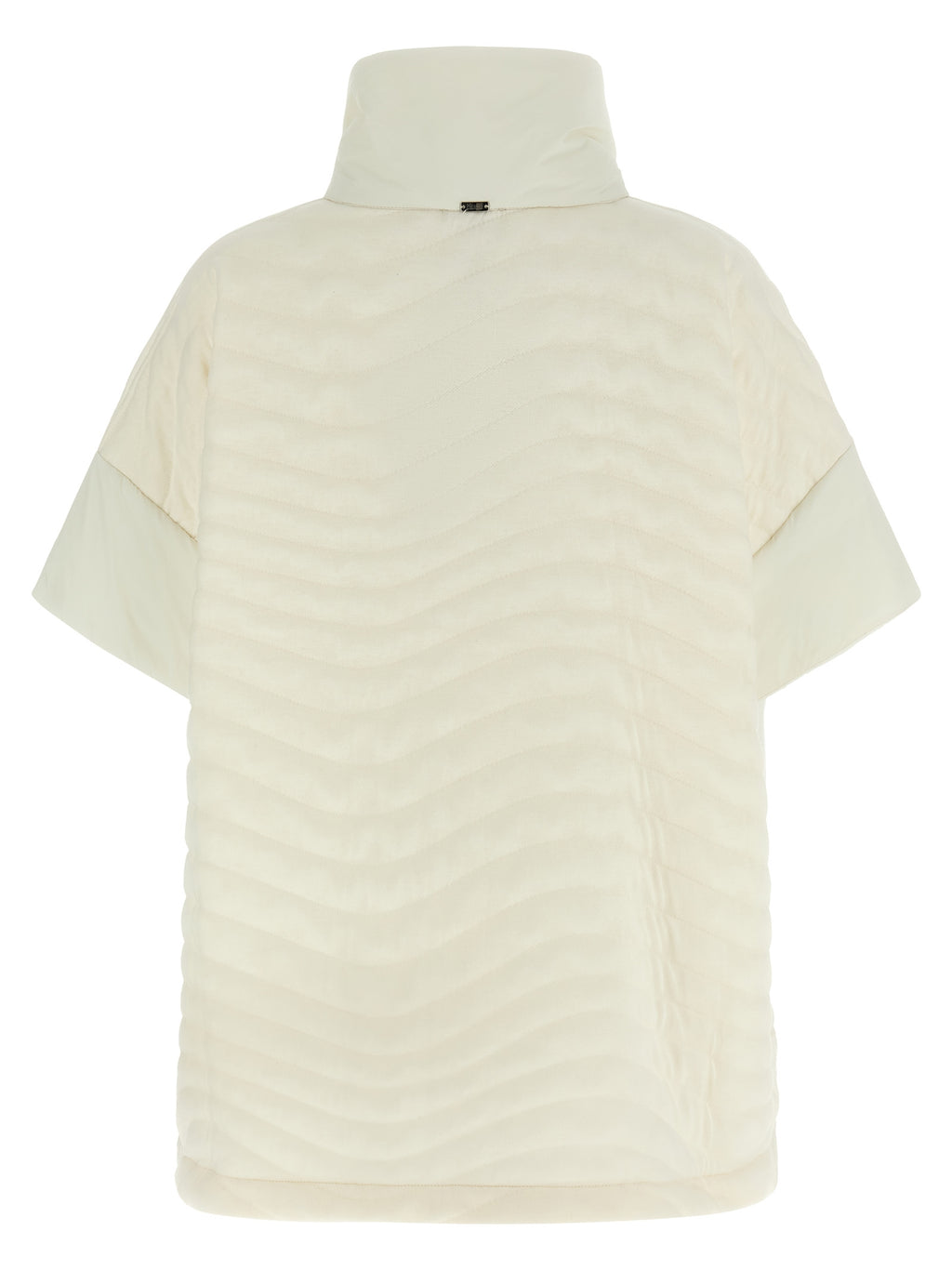 White Polyester Coat