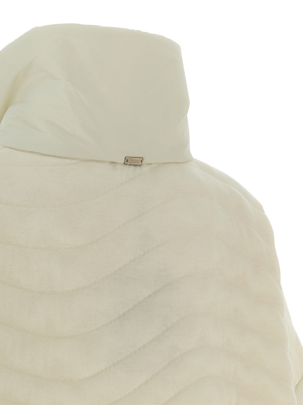 White Polyester Coat