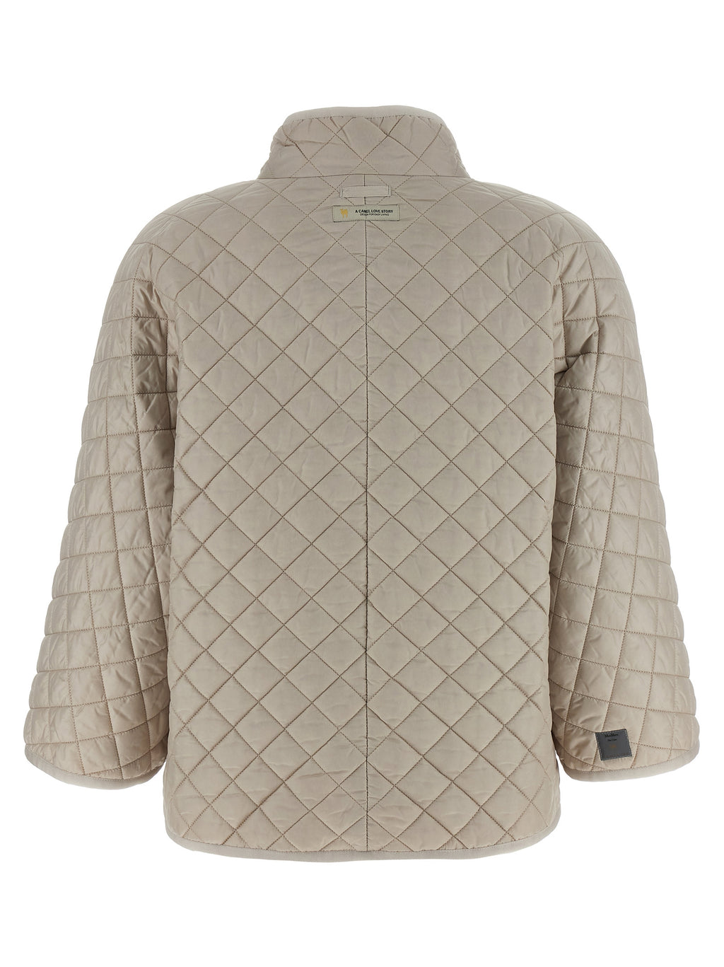 Gray Polyester Coat