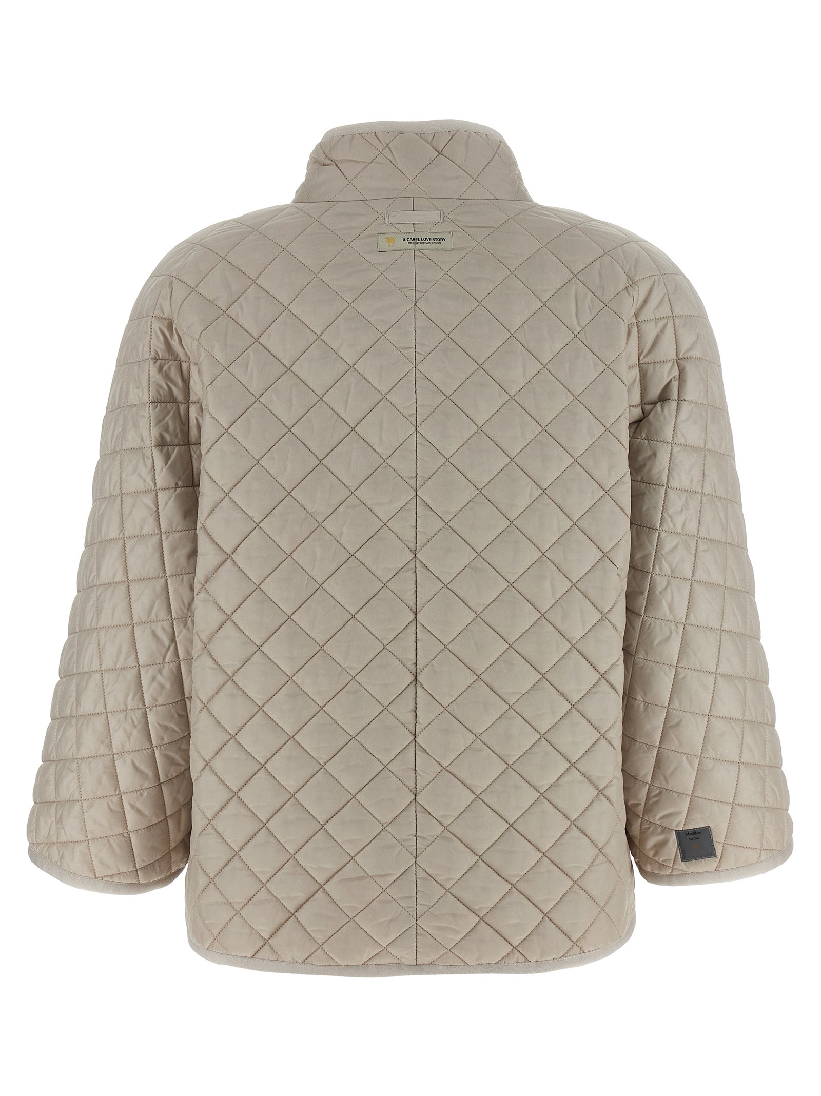 Gray Polyester Coat