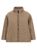 Beige Polyester Coat
