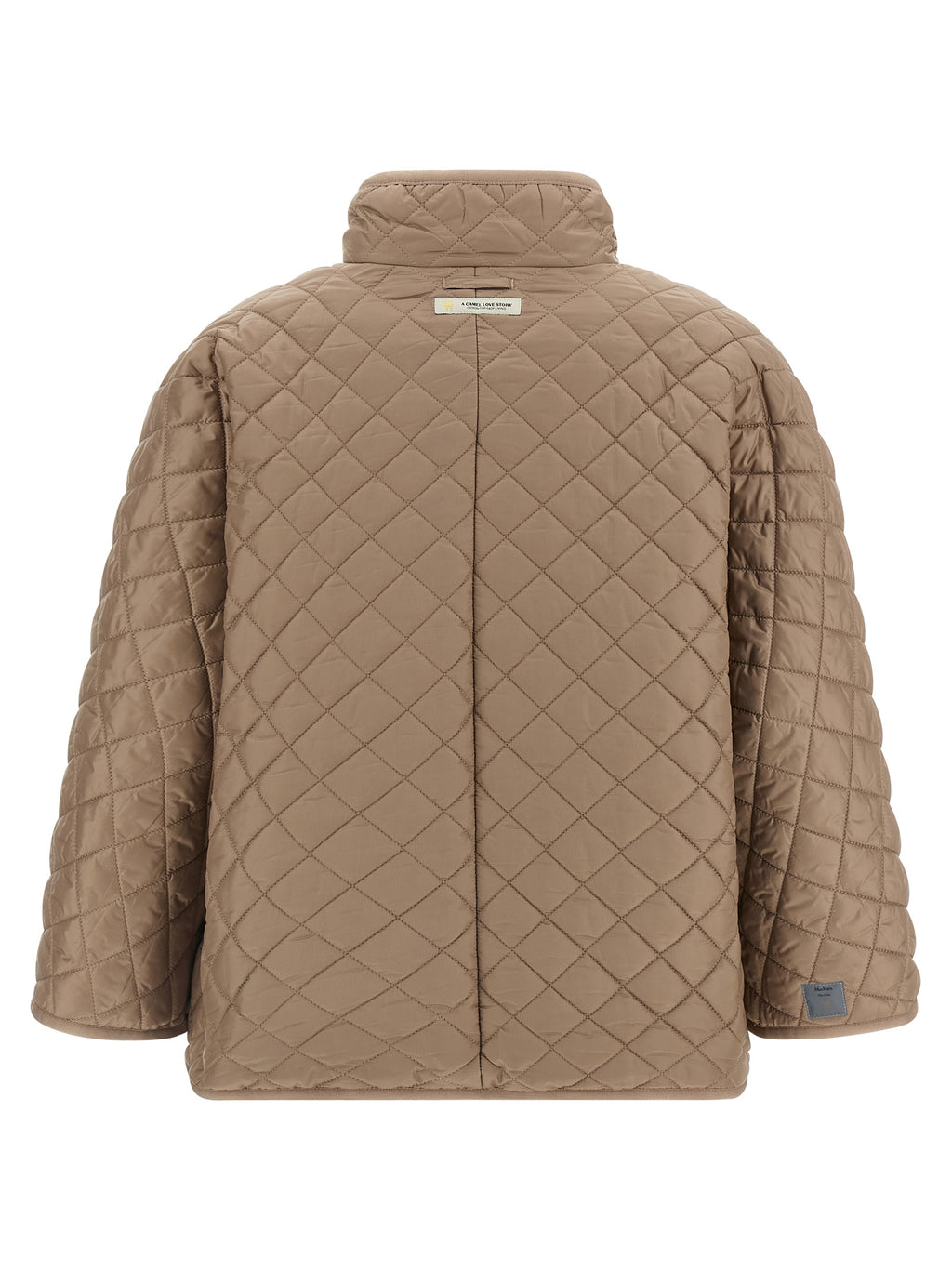Beige Polyester Coat