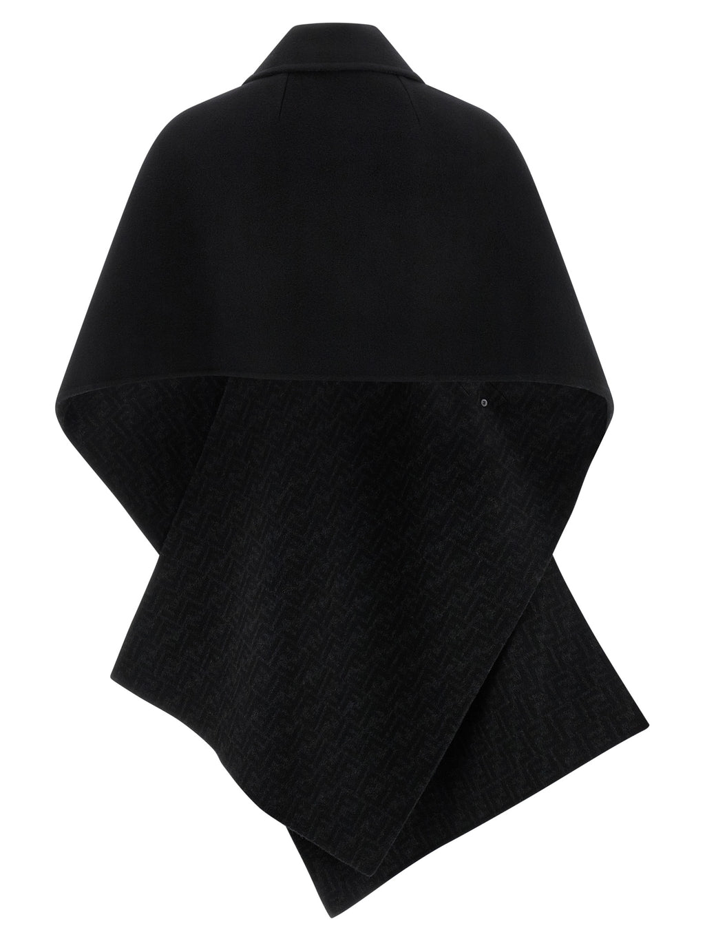 Black Virgin Wool Coat