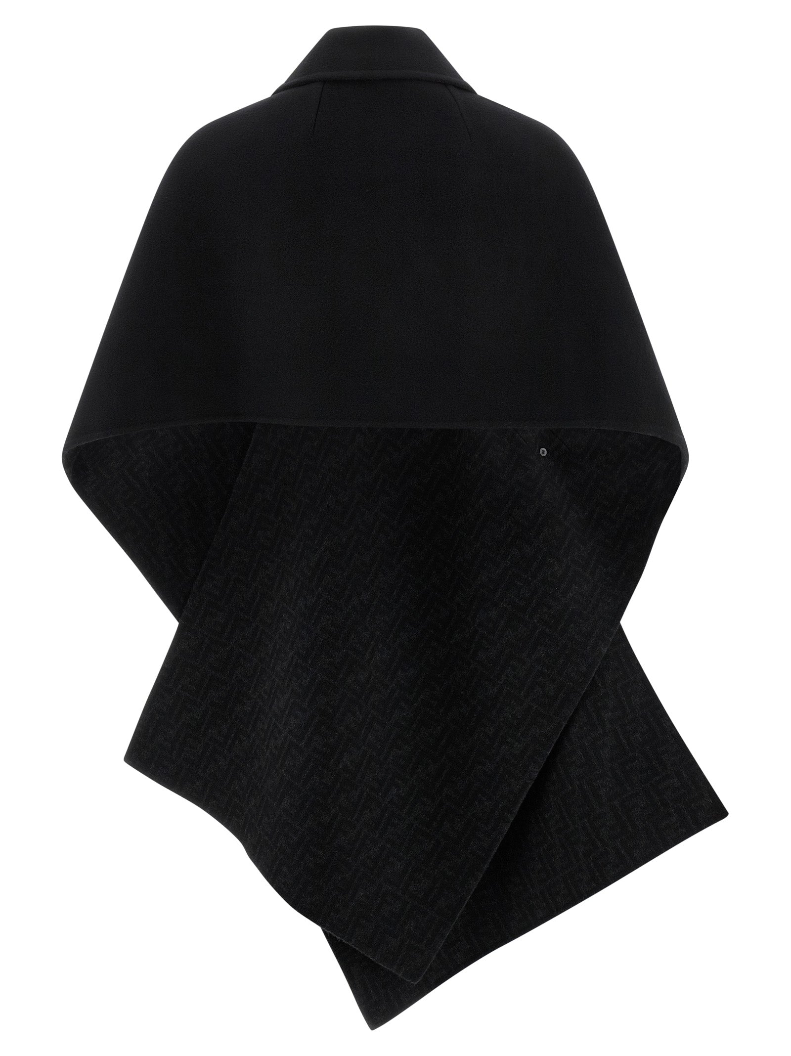 Black Virgin Wool Coat