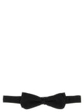 Black Silk Bowtie
