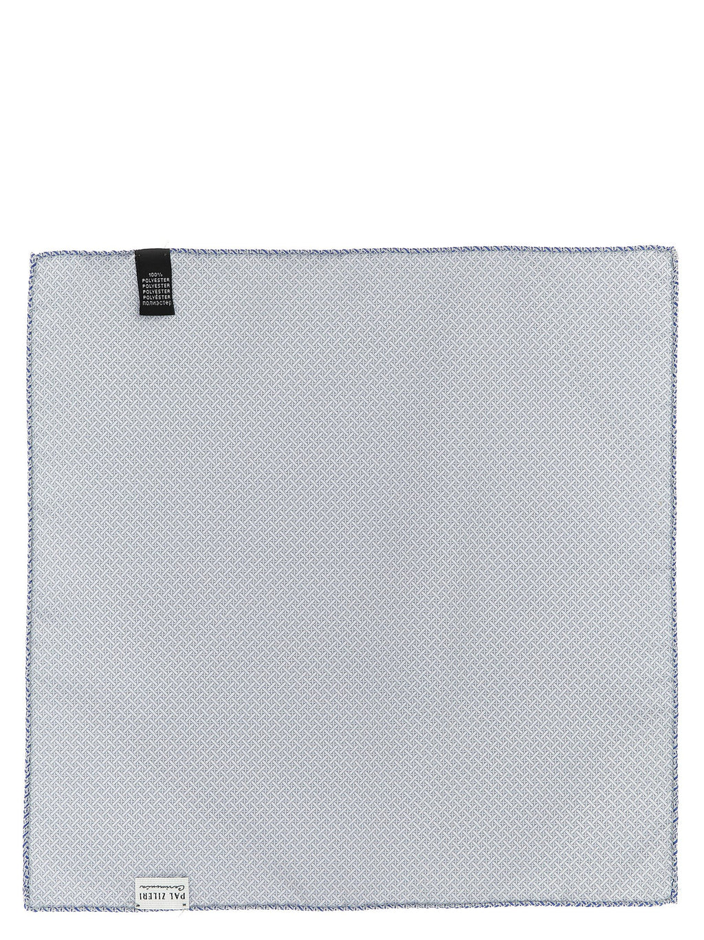 Blue Polyester Pocket Square