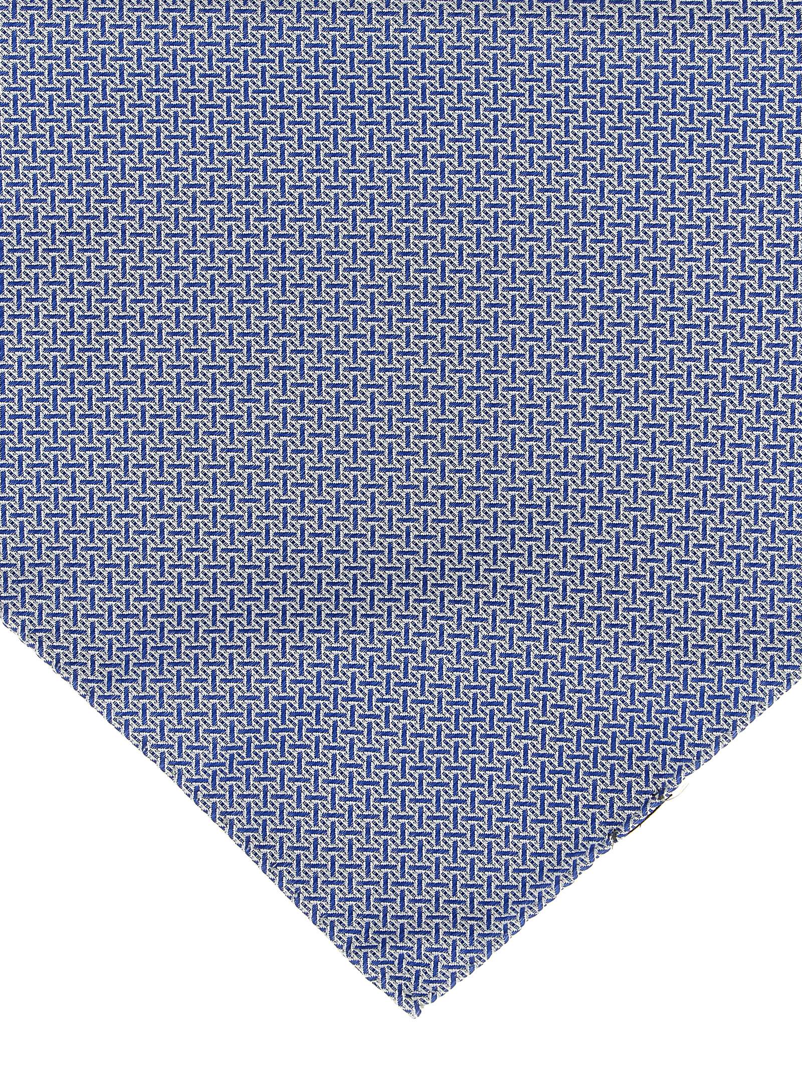 Blue Polyester Pocket Square