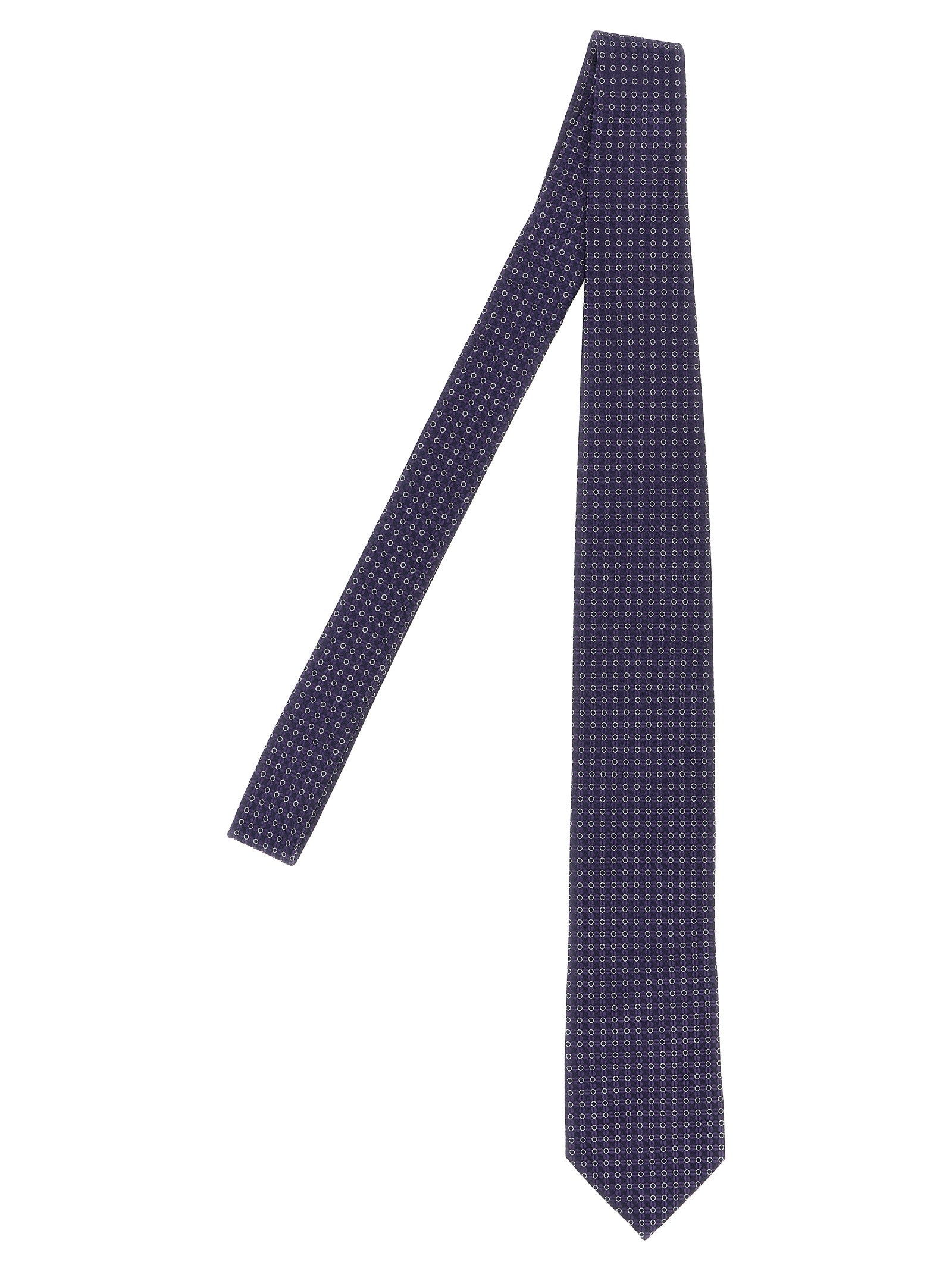 Purple Silk Tie