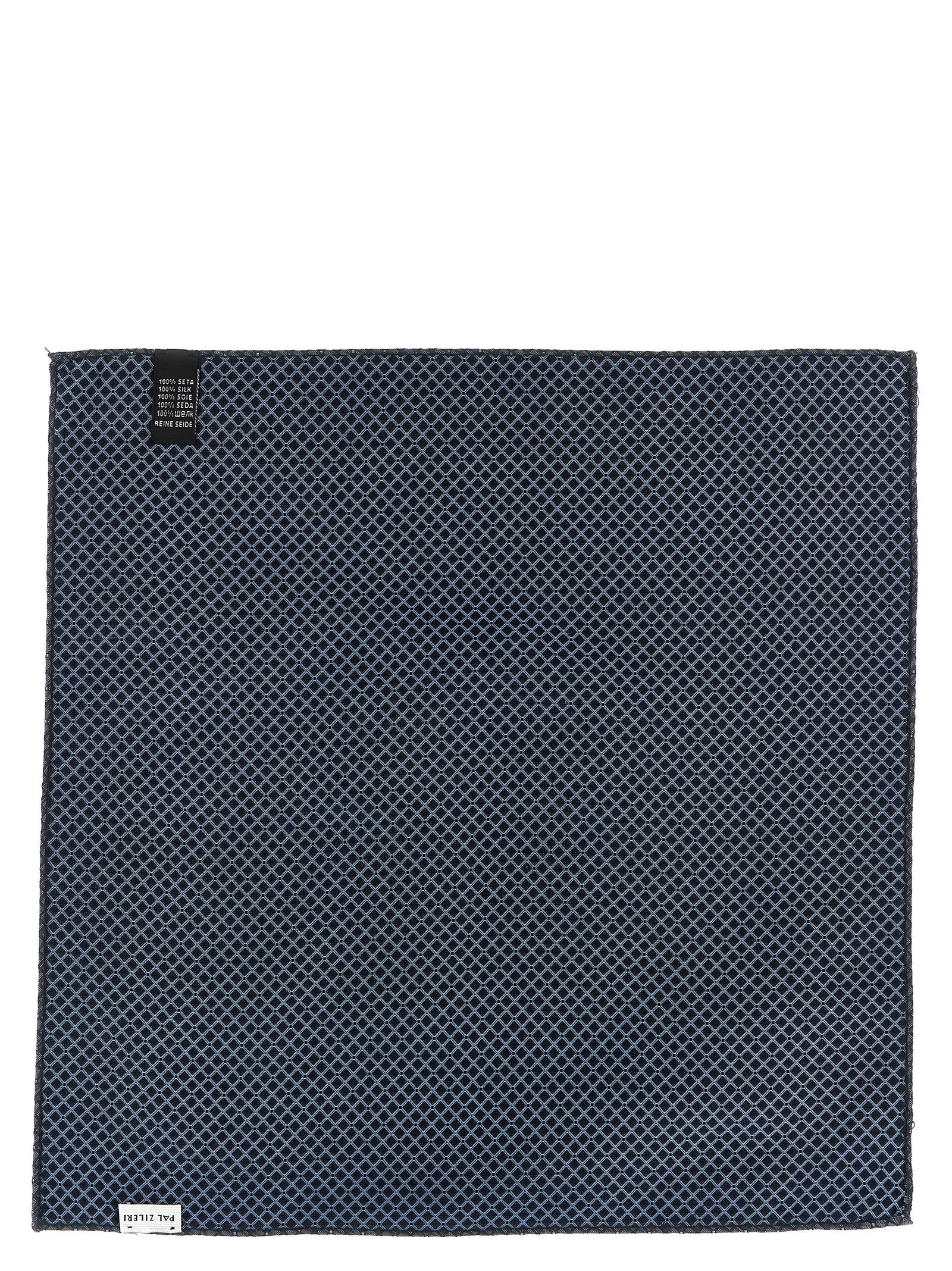Blue Silk Foulard