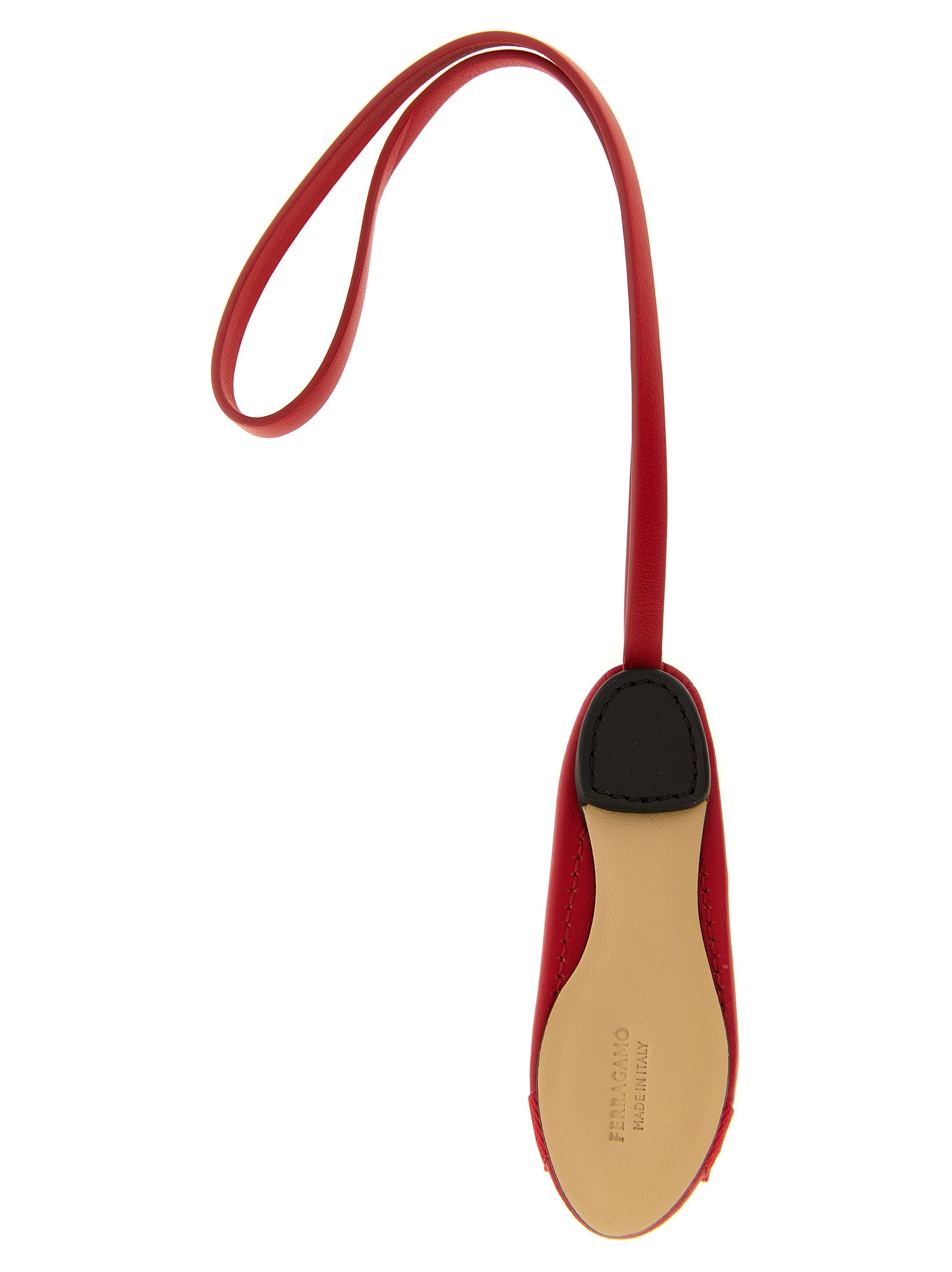 Multicolor Calfskin Keychain
