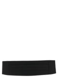 Black Polyester Cummerbund
